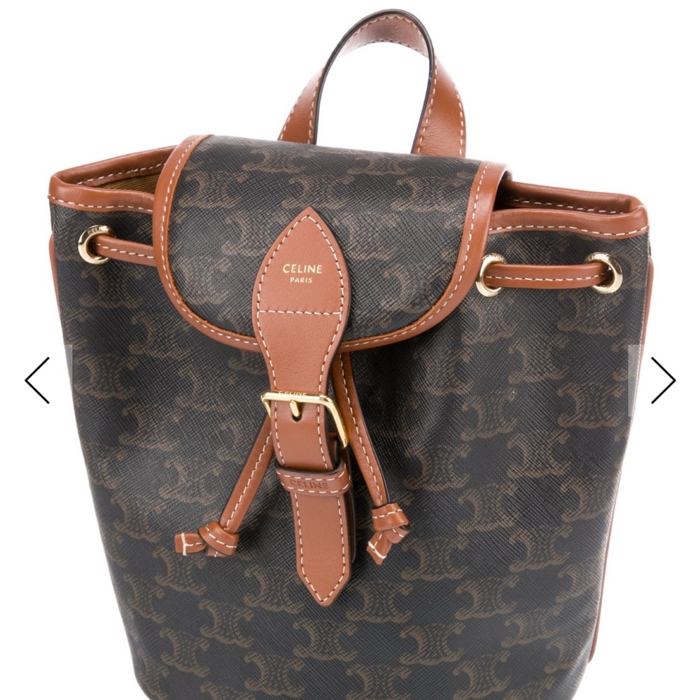 Mint Condition 2022 Celine Triomphe Mini Folco Ba… - image 2